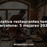 Comparativa restaurantes temáticos Barcelona: 5 mejores 2026