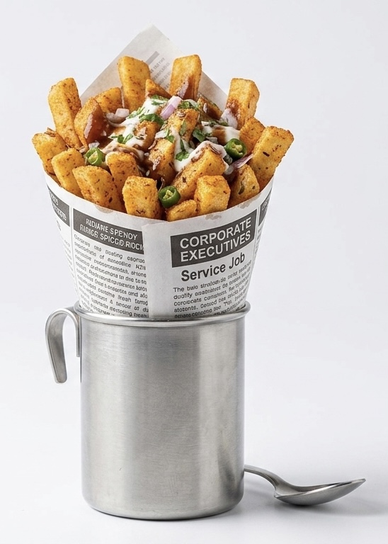Chatkedar Aloo patatas indias agridulces picantes en Desi Galli Barcelona