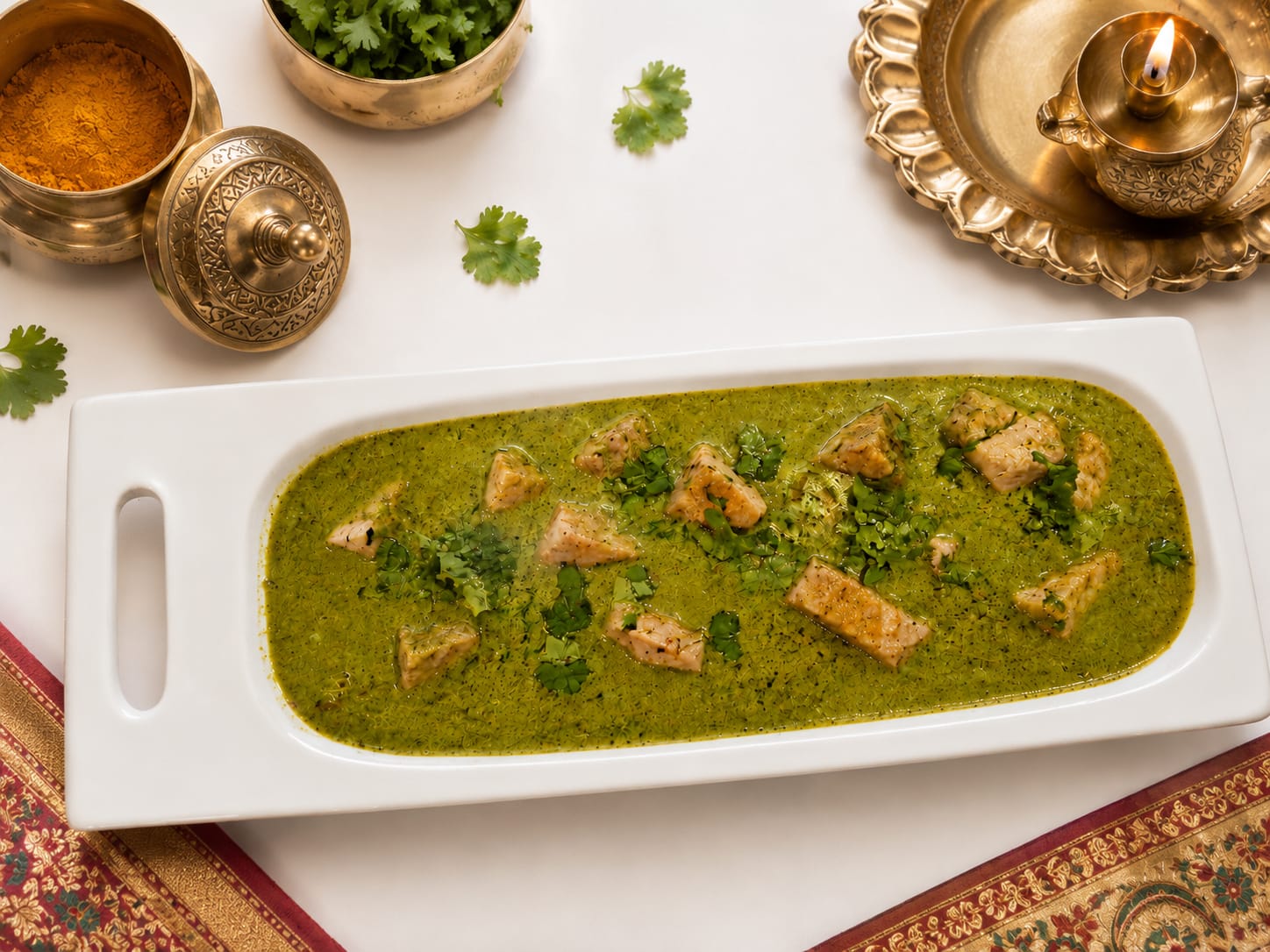 Goan Fish Curry curry de pescado picante de Goa en Desi Galli Barcelona