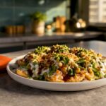 Papdi chaat para 4 raciones en casa: receta que mantiene el crujiente